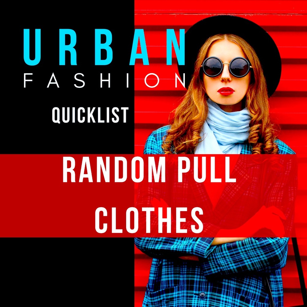 Random Pull From Womens/Men’s and Girls Street Wear, Formal and Athleisure Wear